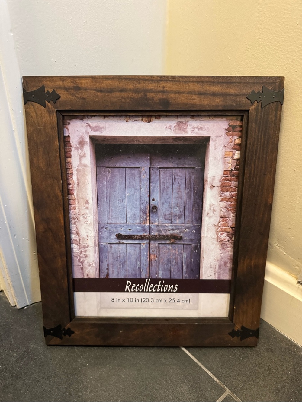 Recollections Brown Wood Picture Frame